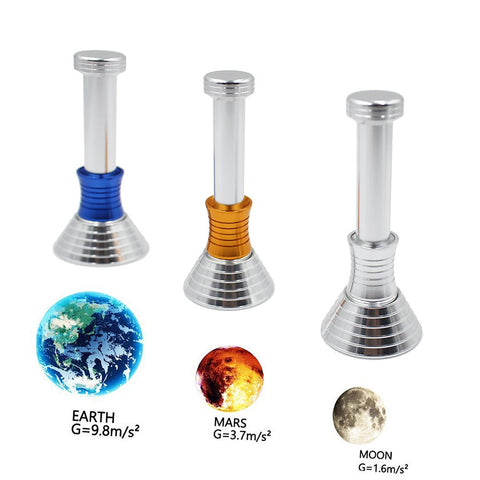Moondrop Fidget Desk Toy - Moon Drop Decompression Gravity Defying New Creative DIY Toys, Displaying Gravity on Moon, Earth and Mars for Work, Class, Children, Adults for Reducing Stress -Set of 3
