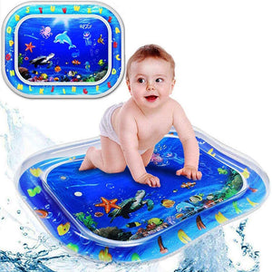 Autbye Baby Tummy Time Play Water Mat Largest Size Preschool Learning Toys Early Years Fill n Fun Water Play Mat Toddlers Gifts Educational